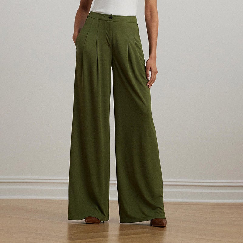 Ralph Laurenベルテッド プリーテッド ワイドレッグ デニム パンツ 3027010392410408_01_4165w.jpeg