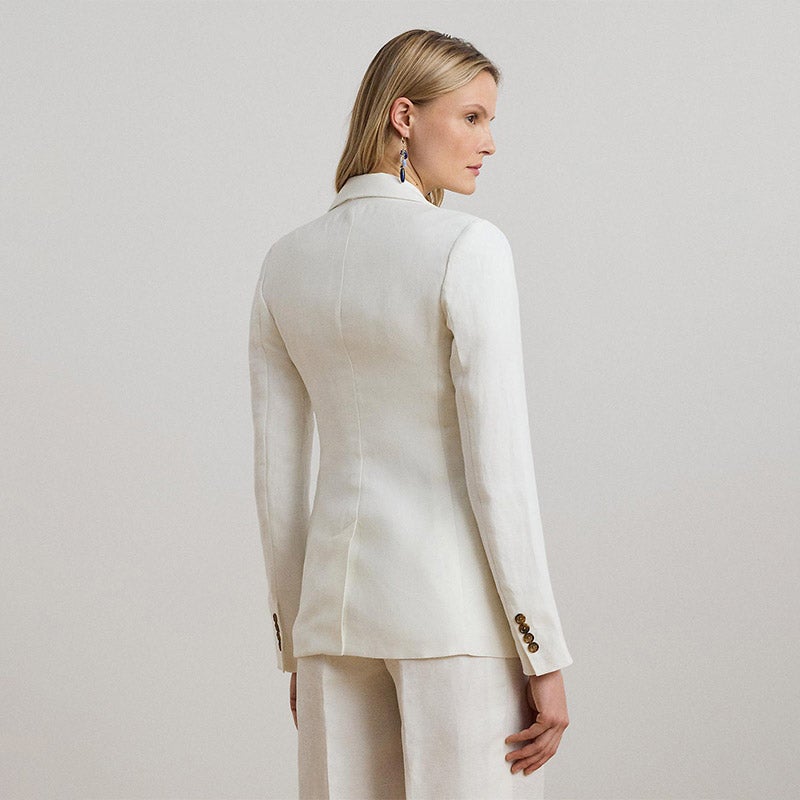 LAUREN RALPH LAUREN リネンブレンド ツイル ブレザー 通販