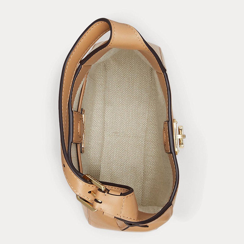 LAUREN RALPH LAUREN レザー スモール Tanner ショルダー バッグ