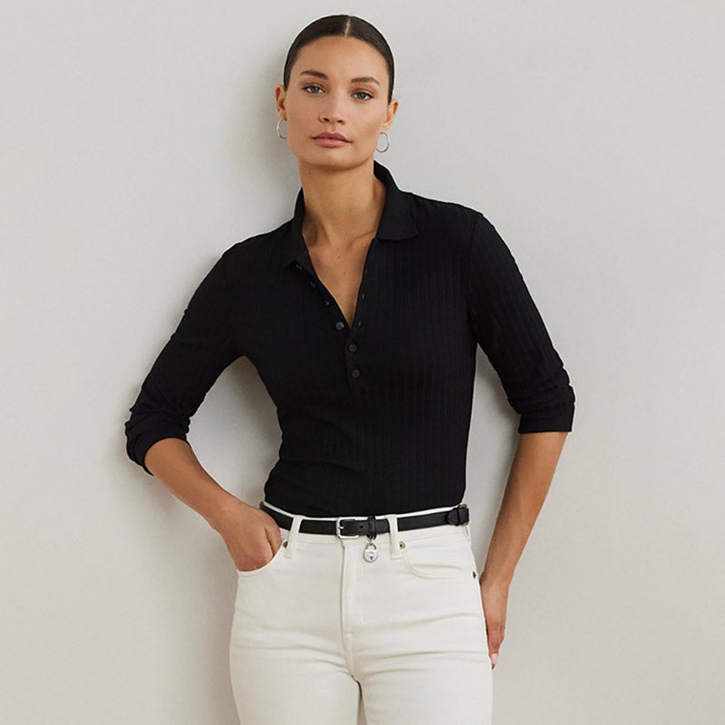 新品　未使用 タグ付　ラルフローレン　リバーシブルベルト 黒 茶色 34 86 LAUREN RALPH LAUREN ロゴ リバーシブル レザー ベルト 通販