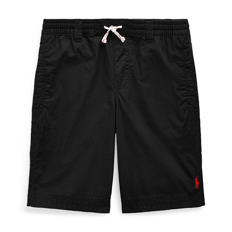 コットンツイル ドローストリング ショートパンツ