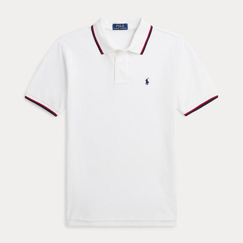 POLO RALPH LAUREN CHILDRENSWEAR（ボーイズ&ガールズ） ストライプドトリム コットン メッシュ ポロシャツ 通販 -  西武・そごうの公式ショッピングサイト e.デパート