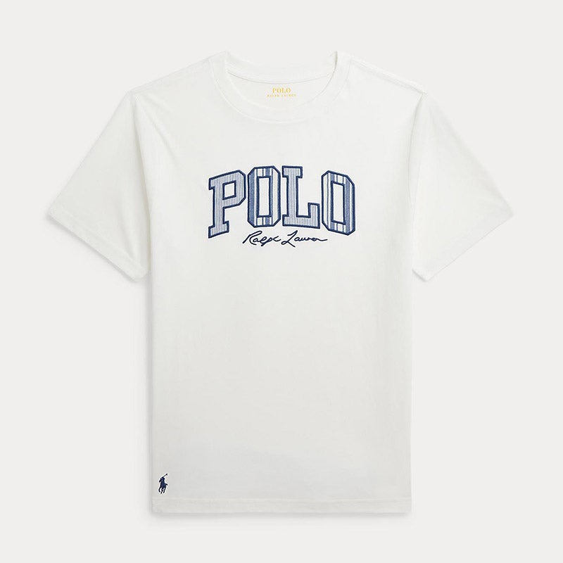 POLO RALPH LAUREN CHILDRENSWEAR（ボーイズ ＆ ガールズ） ストライプドロゴ コットン ジャージー Tシャツ 通販 -  西武・そごうの公式ショッピングサイト e.デパート