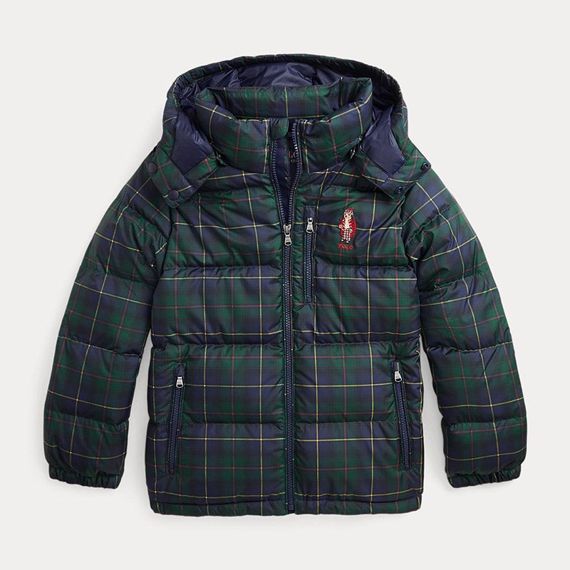 POLO RALPH LAUREN CHILDRENSWEAR（ボーイズ ＆ ガールズ） Polo ベア Polo タータン ダウン ジャケット 通販  - 西武・そごうの公式ショッピングサイト e.デパート