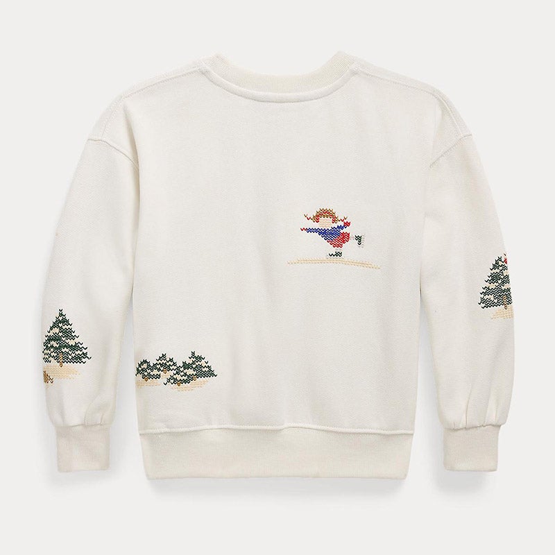 POLO RALPH LAUREN CHILDRENSWEAR（ボーイズ ＆ ガールズ） エンブロイダリー フリース スウェットシャツ 通販 -  西武・そごうの公式ショッピングサイト e.デパート