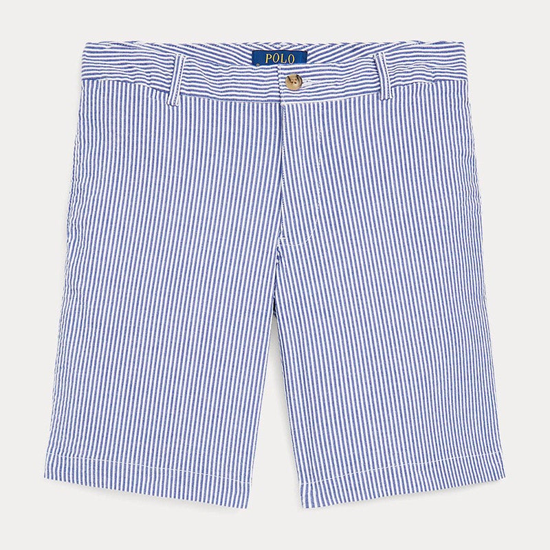 ストレッチ コットン シアサッカー ショートパンツ