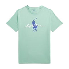 Big Pony ロゴ コットン ジャージー Tシャツ