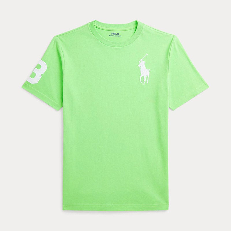 Big Pony コットン ジャージー Tシャツ