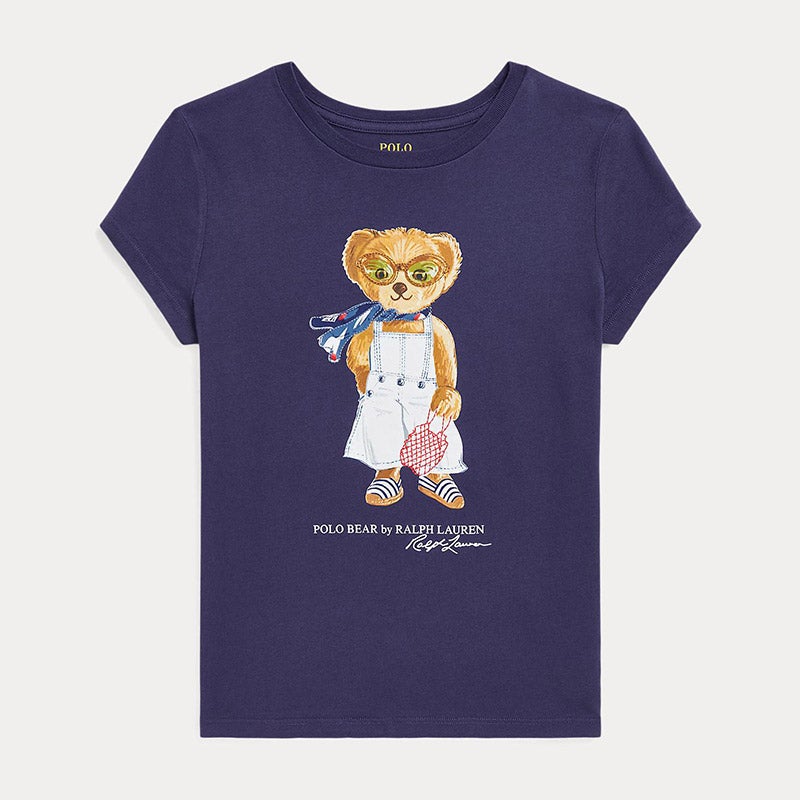 Polo ベア コットン ジャージー Tシャツ