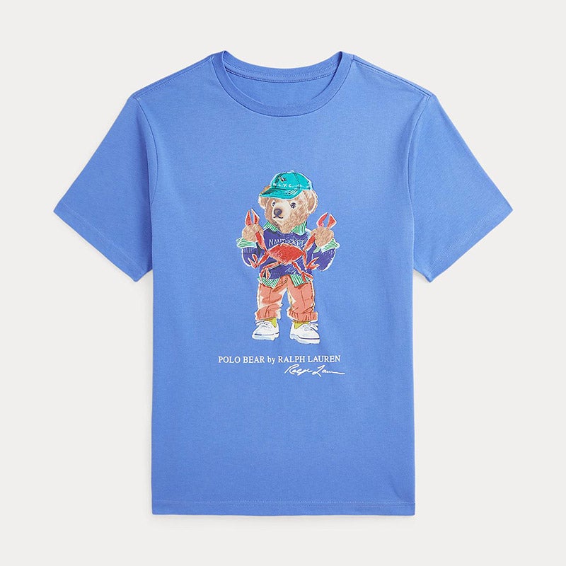 Polo ベア コットン ジャージー Tシャツ