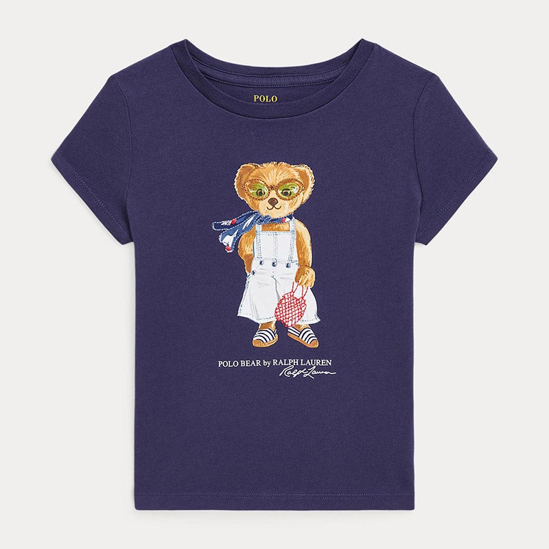 Polo ベア コットン ジャージー Tシャツ