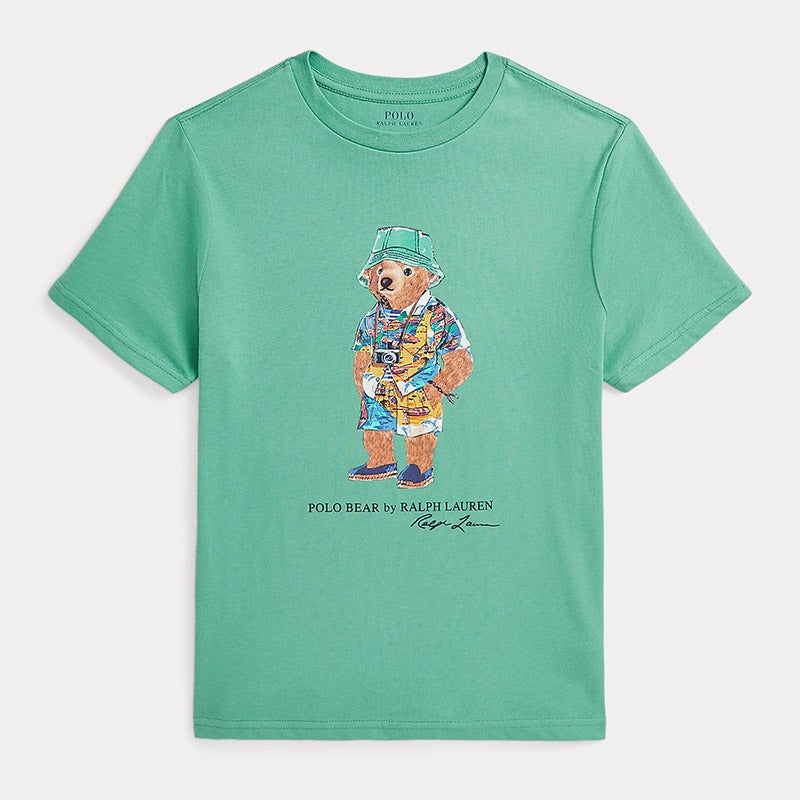 Polo ベア コットン ジャージー Tシャツ