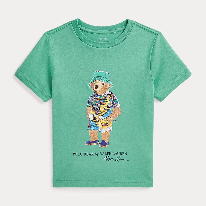 Polo ベア コットン ジャージー Tシャツ