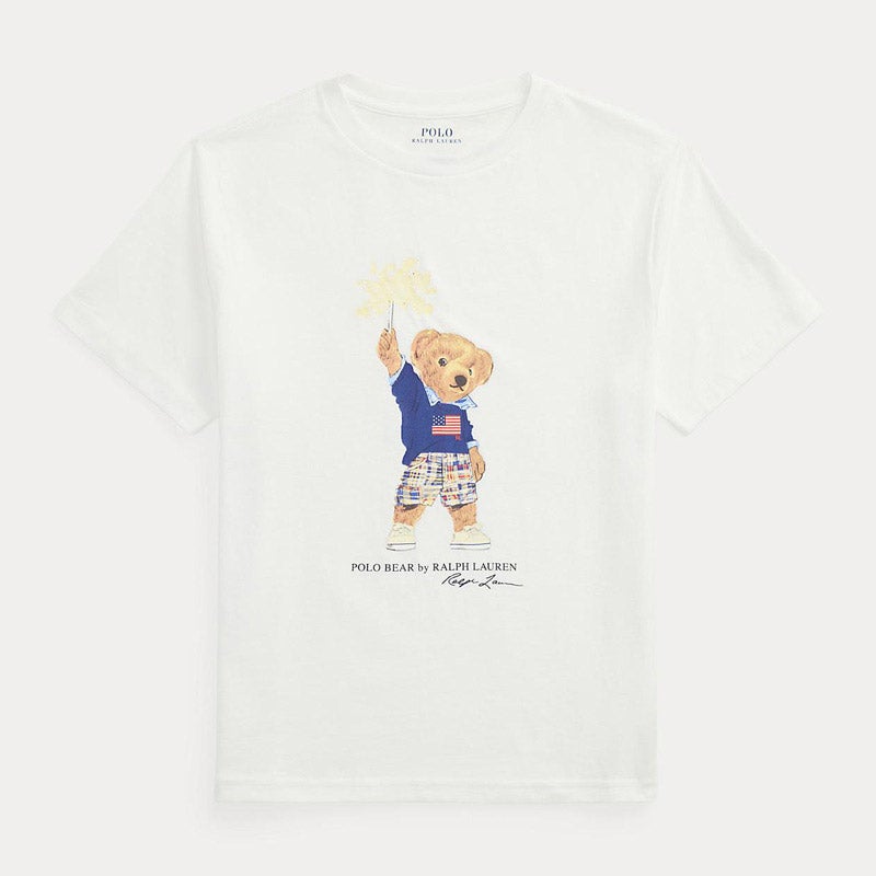 Polo ベア コットン ジャージー Tシャツ
