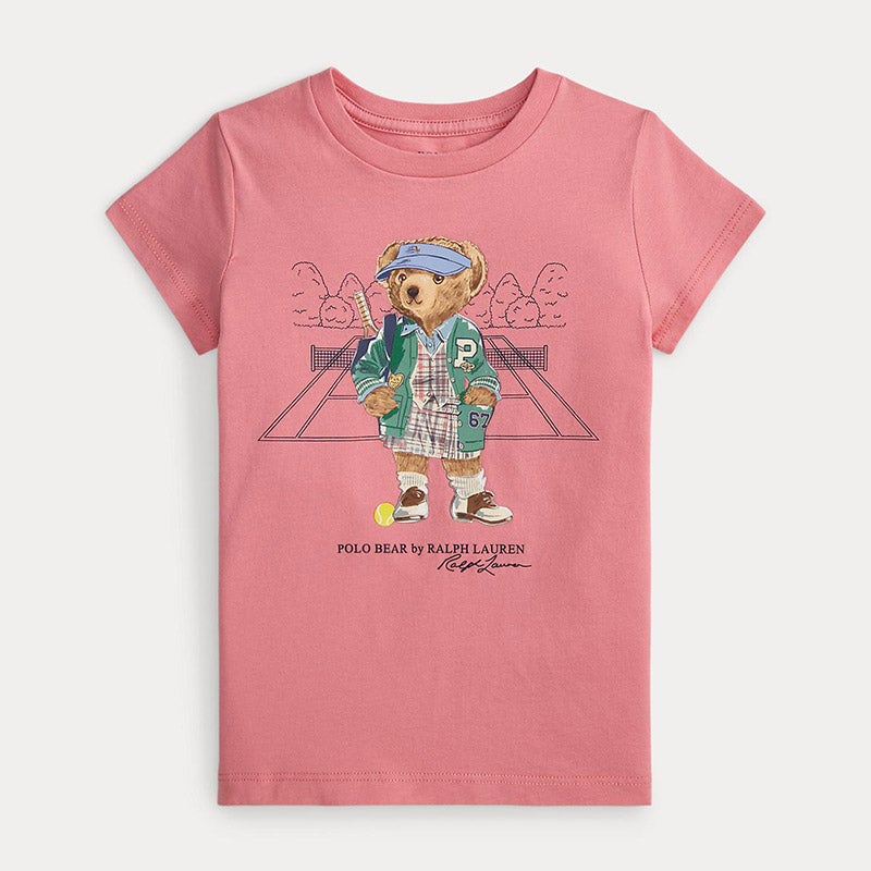 Polo ベア コットン ジャージー Tシャツ