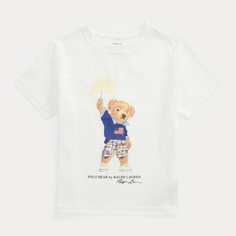 Polo ベア コットン ジャージー Tシャツ