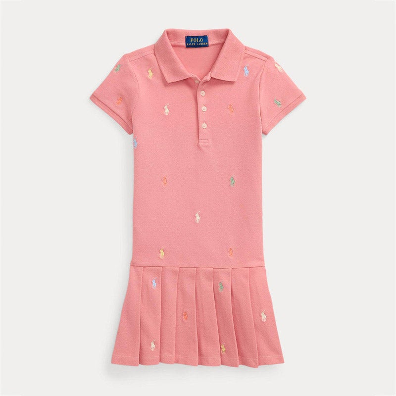 Polo ポニー ストレッチ メッシュ ポロ ドレス