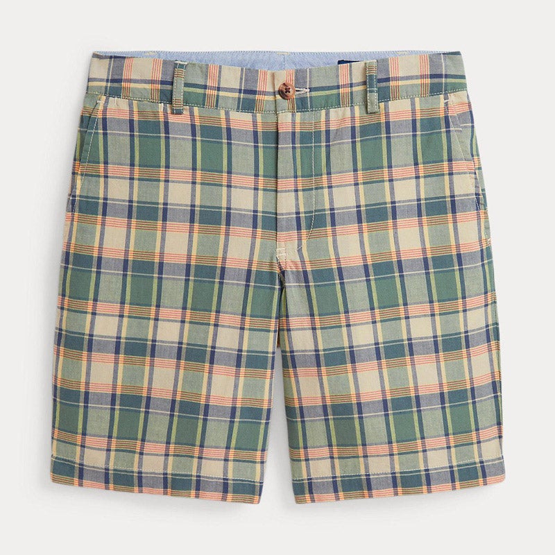 Bedford コットン マドラス ショートパンツ