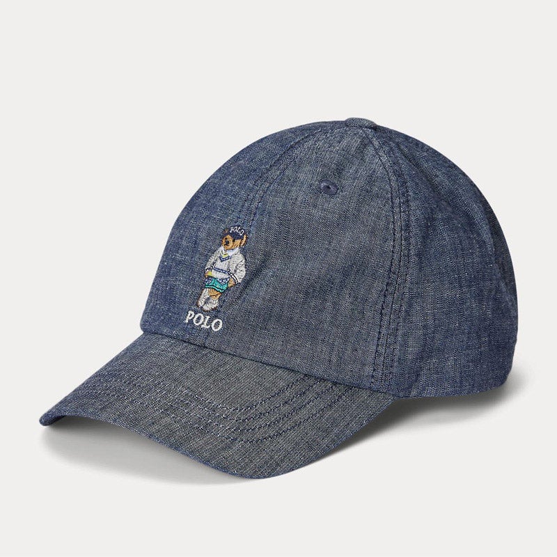 Polo ベア コットン シャンブレー ボール キャップ