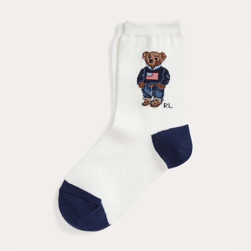 Polo ベア クルー ソックス