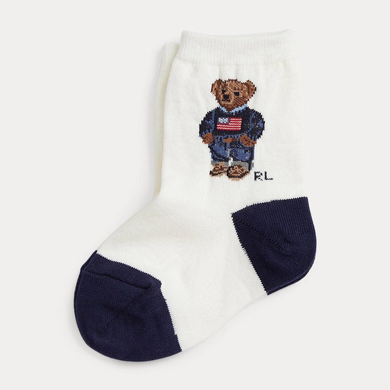 Polo ベア クルー ソックス
