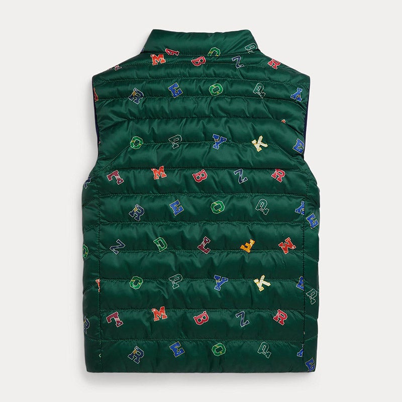 ラルフローレン　ベスト　リバーシブル　シルク　レザー　ワッペン Amazon | [POLO RALPH LAUREN] (ポロ ラルフローレン) ボーイズ