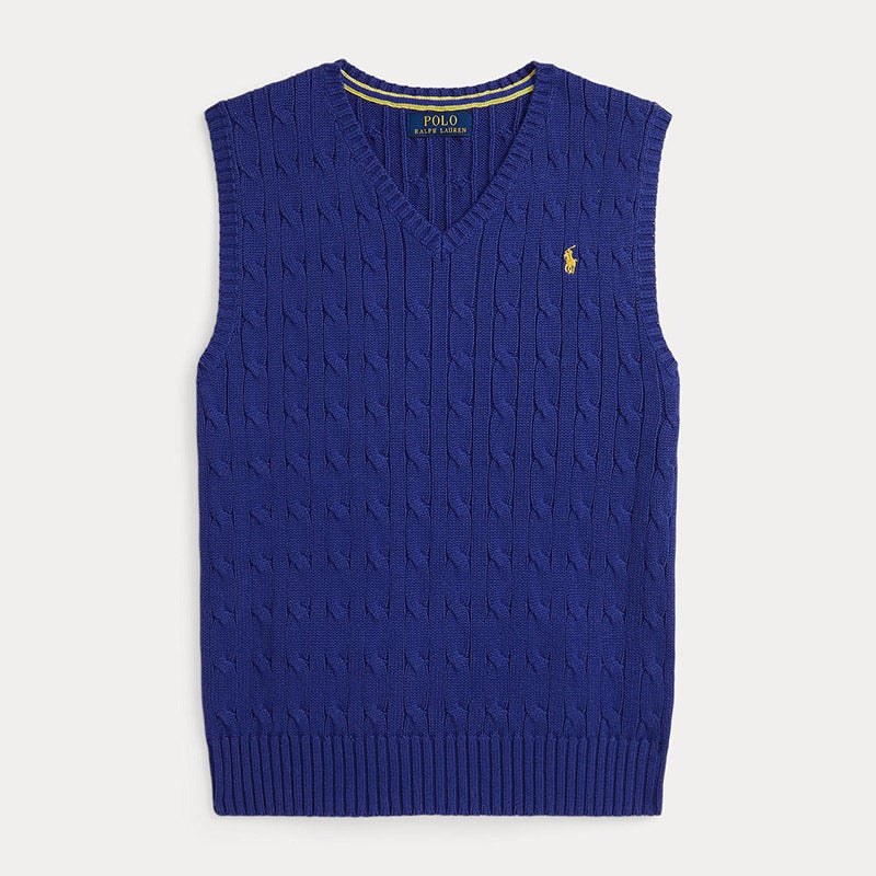 POLO Ralph Lauren セーターベスト ケーブルニット コットン セーター ベスト （ベスト）｜POLO