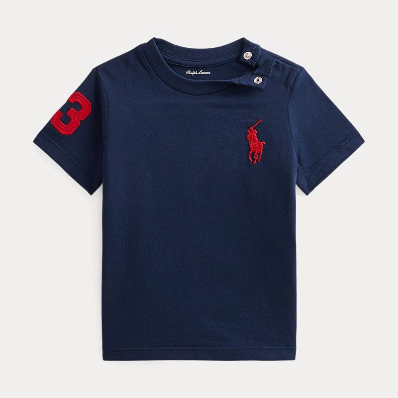 大人カジュアル【Ralph Lauren】ロゴ コットン Tシャツ ロゴ コットン ジャージー Tシャツ | ラルフ ローレン公式