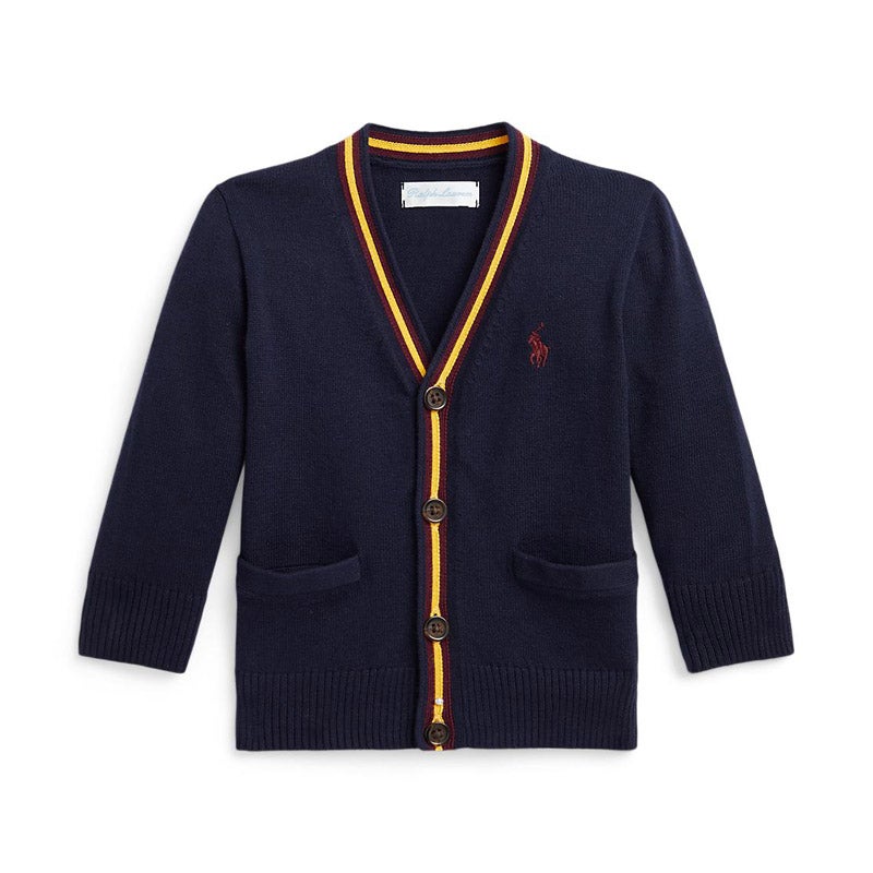 RALPH LAUREN BABY コットン Vネック カーディガン 通販 - 西武 