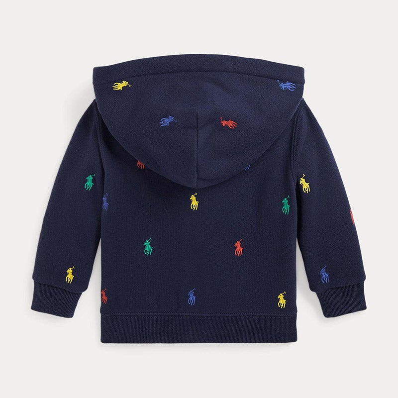 RALPH LAUREN BABY Polo ポニー フリース フルジップ フーディ