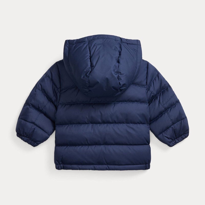 RALPH LAUREN BABY リップストップ フーデッド ダウン