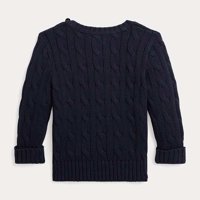 RALPH LAUREN BABY ケーブルニット コットン セーター 通販