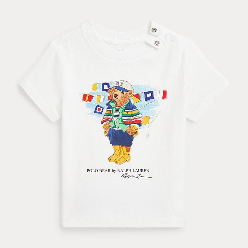 Polo ベア コットン ジャージー Tシャツ