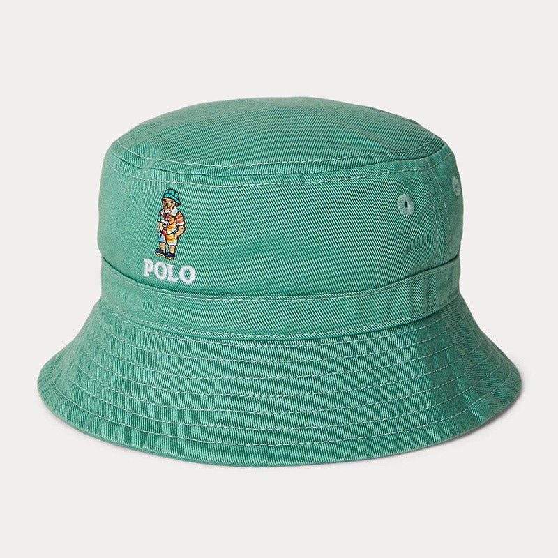 Polo ベア コットン ツイル バケット ハット
