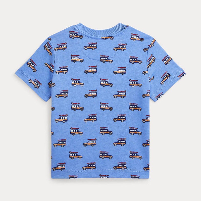 RALPH LAUREN BABY カープリント コットン ジャージー Tシャツ