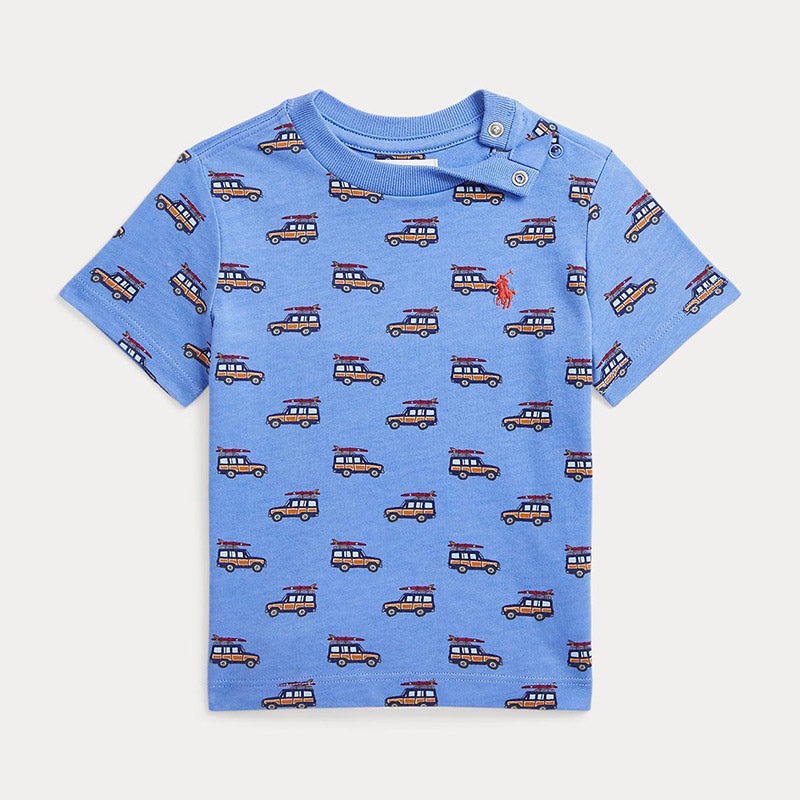 ロゴ入りコットンジャージーTシャツ USAコットンジャージー ヘビーウェイト GFロゴ Tシャツ | Brooks