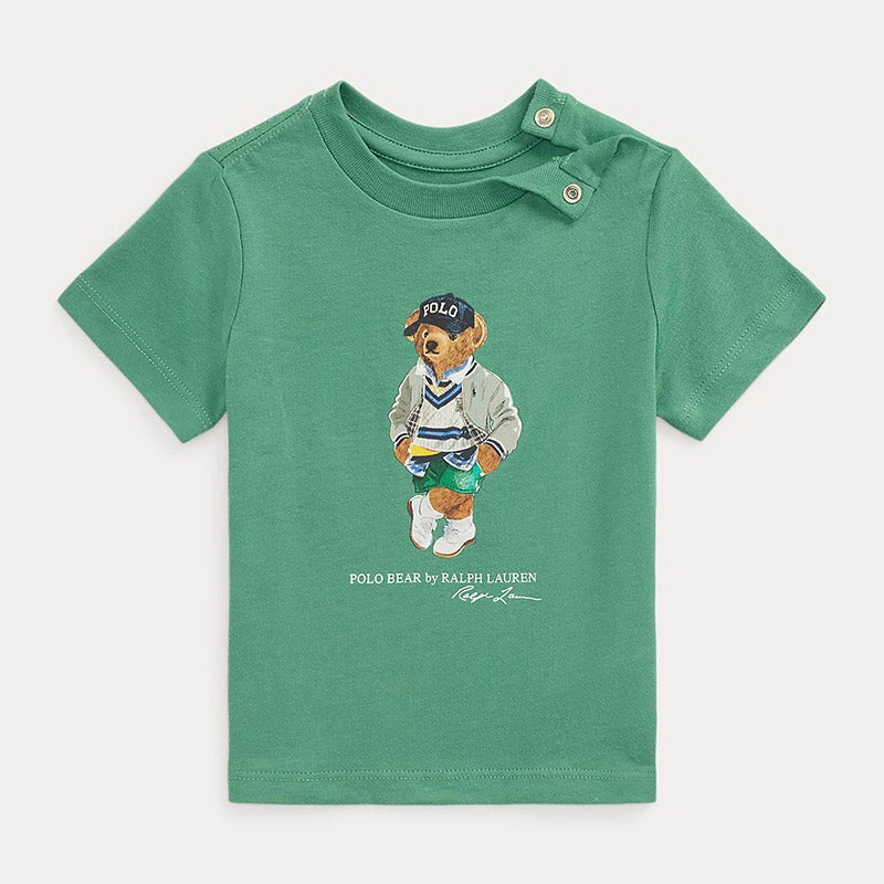 Polo ベア コットン ジャージー Tシャツ
