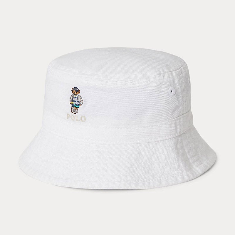 Polo ベア コットン ツイル バケット ハット