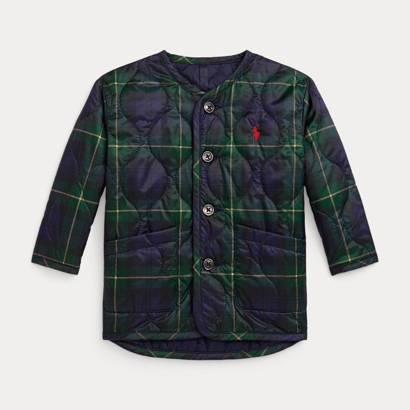RALPH LAUREN BABY チェック キルテッド ジャケット 通販 - 西武
