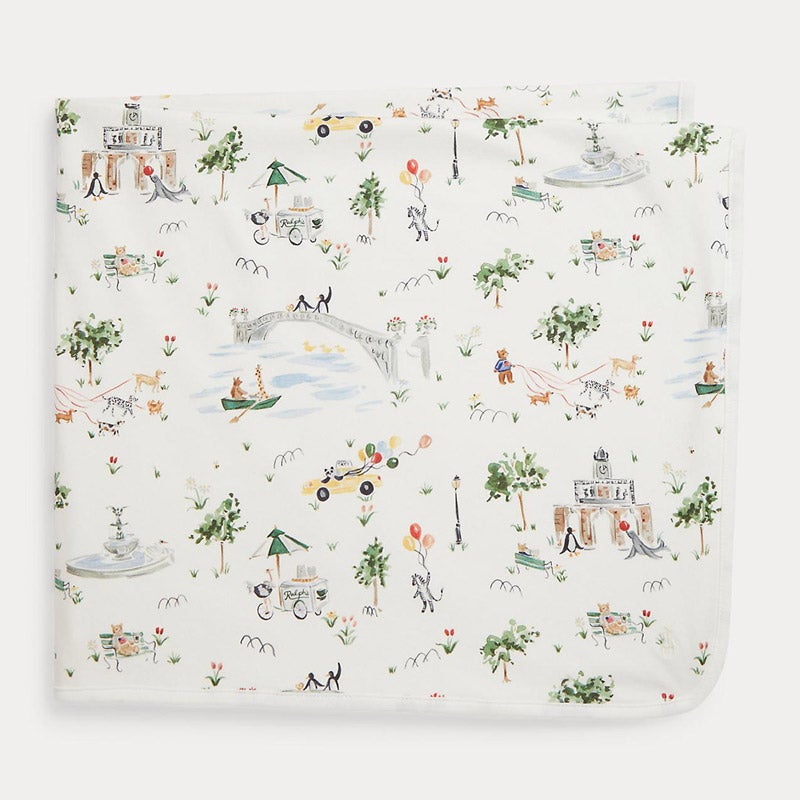ムーミン ページPOLO RALPH LAUREN コットン ブランケット RALPH LAUREN BABY RL ベビー x Riley Sheehey コットン