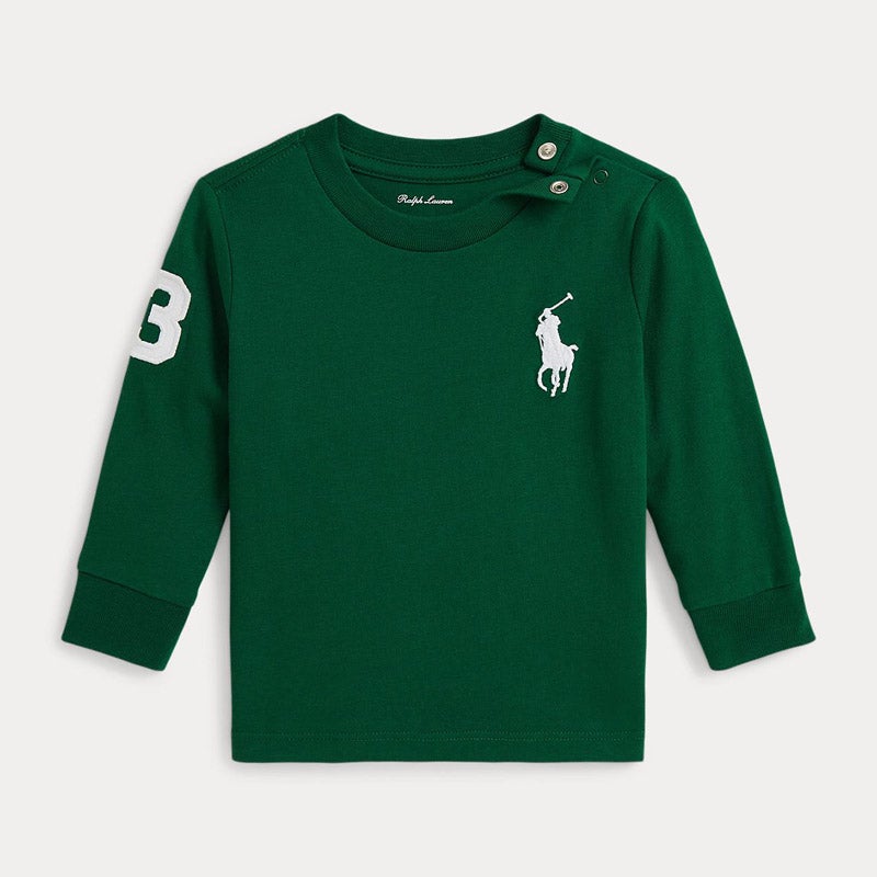 Big Pony コットン ジャージー Tシャツ