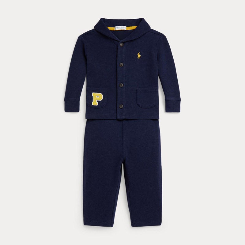 エステートリブ レター ジャケット & パンツ セット