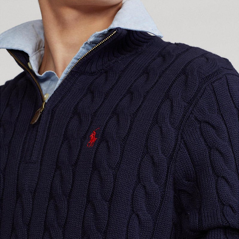POLO RALPH LAUREN（メンズ） ケーブルニット コットン