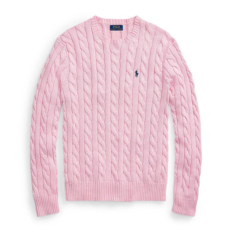POLO RALPH LAUREN(メンズ) ケーブルニット コットン セーター POLO RALPH LAUREN(メンズ) ケーブルニット コットン セーター