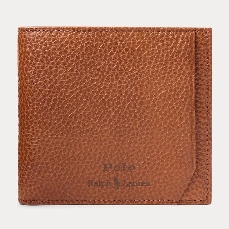 人気商品！Ralph Lauren 上質レザーBurnished 財布 人気商品！Ralph Lauren 上質レザーBurnished Bifold 財布