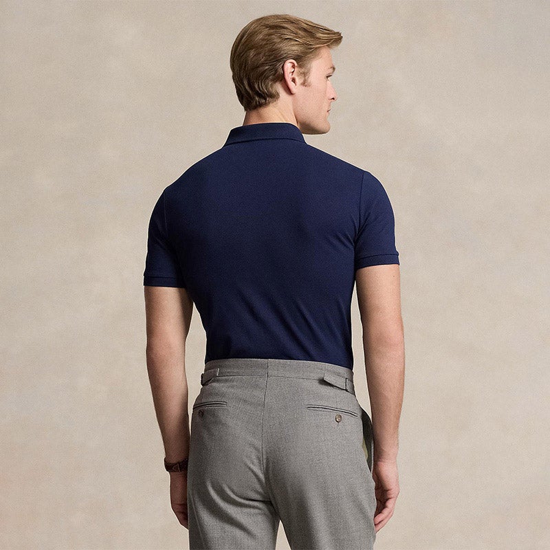 POLO Ralph Lauren カスタムスリムフィット　新品　Sサイズ　紺 POLO RALPH LAUREN ポロシャツ カスタム スリム フィット