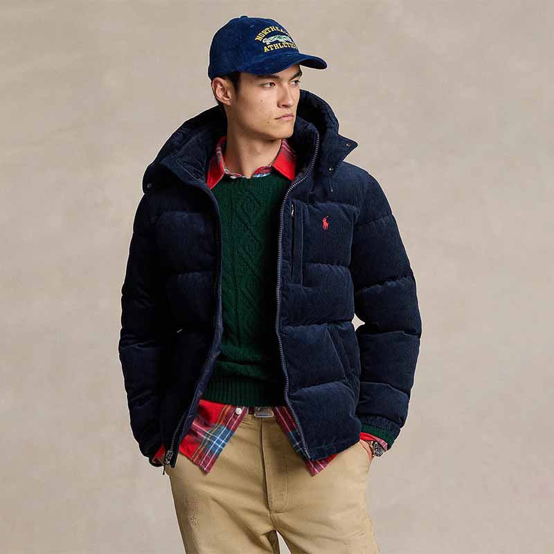 POLO RALPH LAUREN（メンズ） Gorham コーデュロイ ダウン ジャケット 通販 - 西武・そごうの公式ショッピングサイト  e.デパート