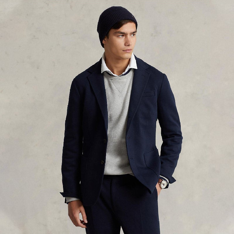 Polo ソフト ダブルニット スーツ ジャケット