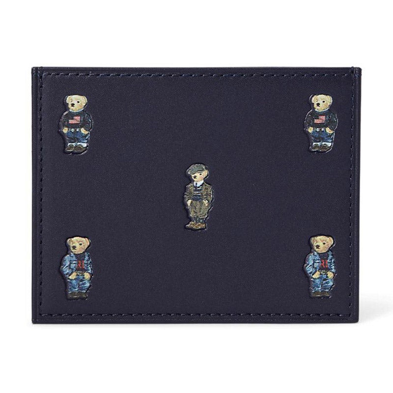 Polo ベア レザー カード ケース
