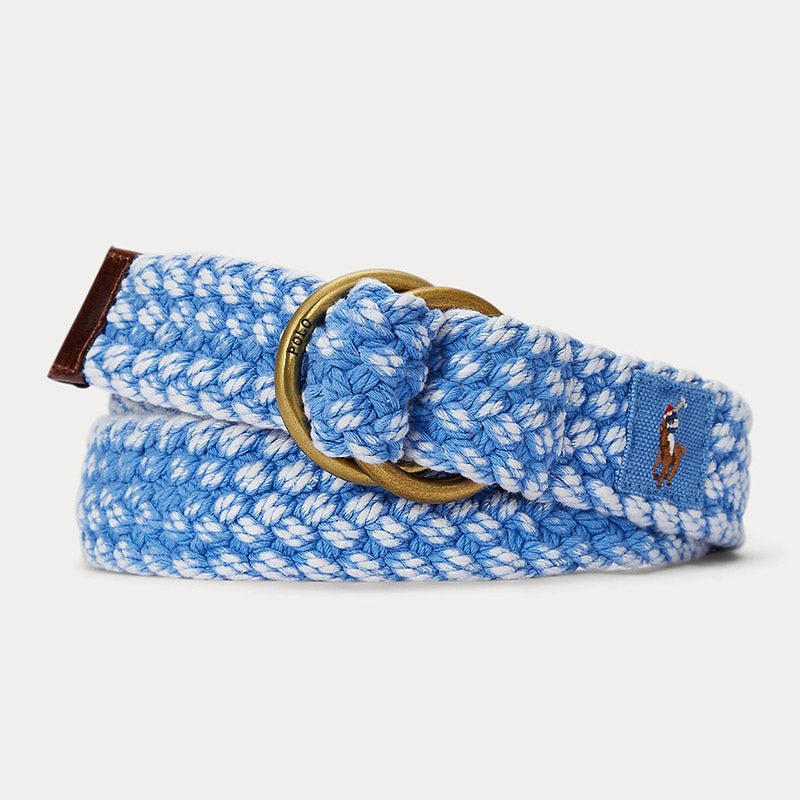 RALPH LAUREN｜ブレーデッド コットン ベルト | Rakuten Fashion